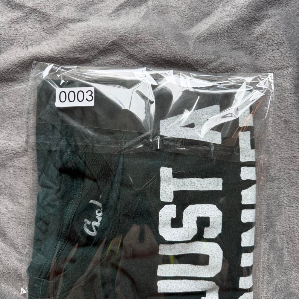 Sole Clothing Co. T-Shirt Mens L Green Just A Runner From Ohio Graphic Tee Crew - Picture 6 of 6
